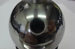 タングステンカーバイド製 球体鏡面加工